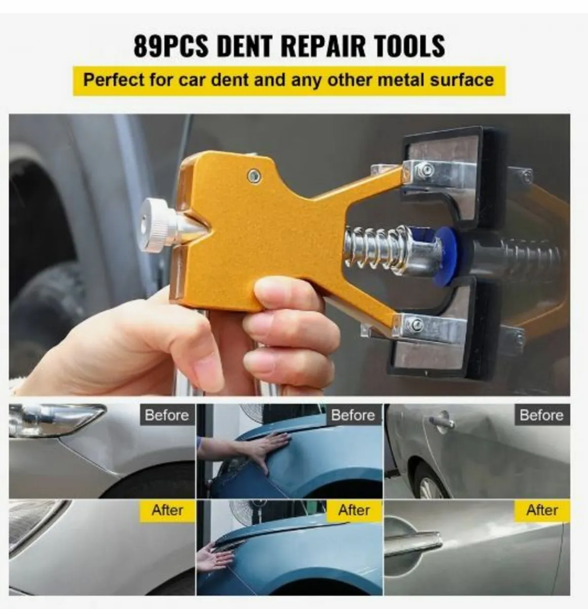Dent Removal Tool, 89 Pcs Paintless Dent Repair T - Image 2
