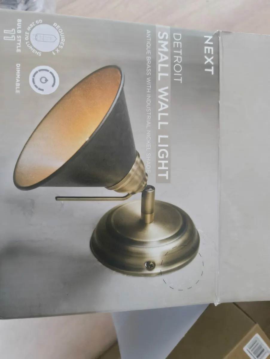 Brass Wall lights - Image 2