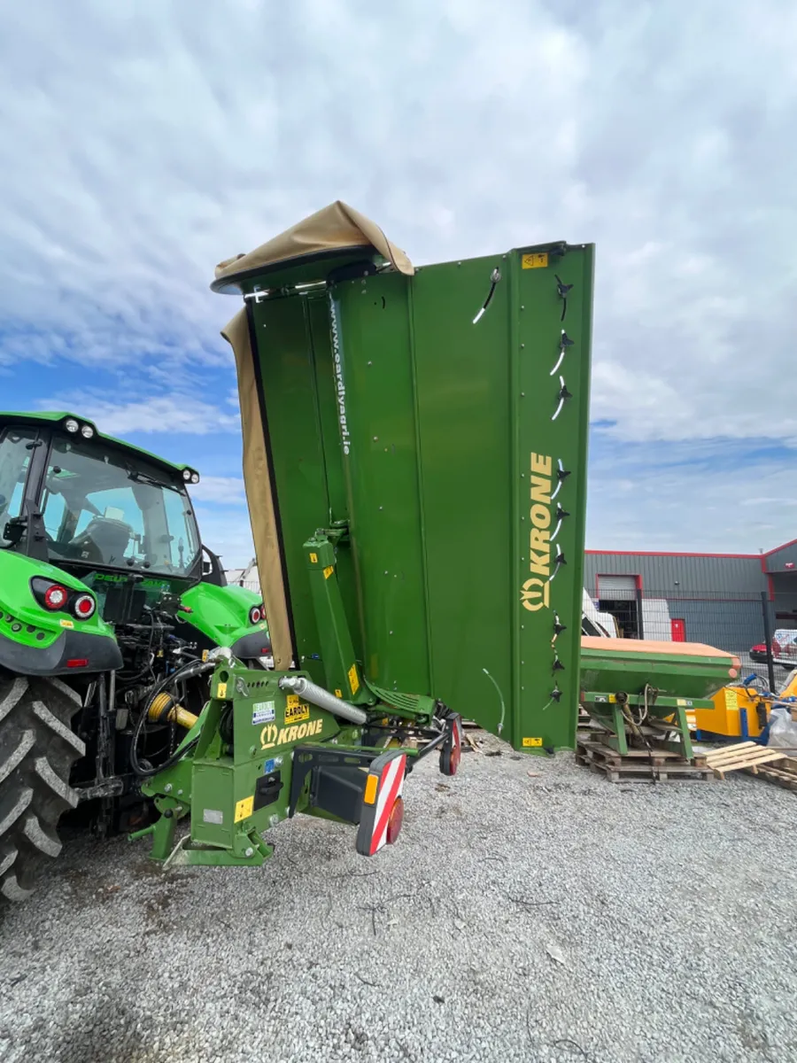 S/h Krone ecr 320 cv  mower - Image 2