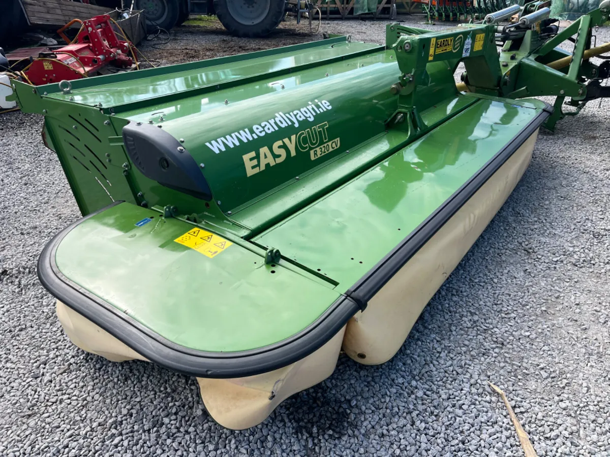 S/h Krone ecr 320 cv  mower - Image 1