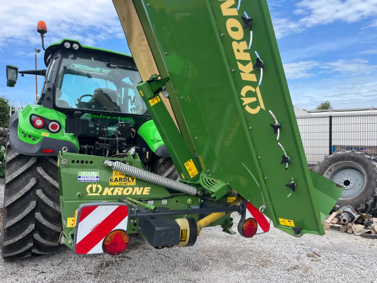 S/h Krone ecr 320 cv  mower - Image 4