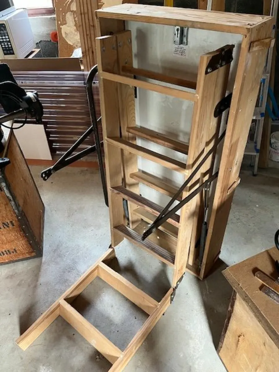 Attic Steps, Pull Down - Image 1