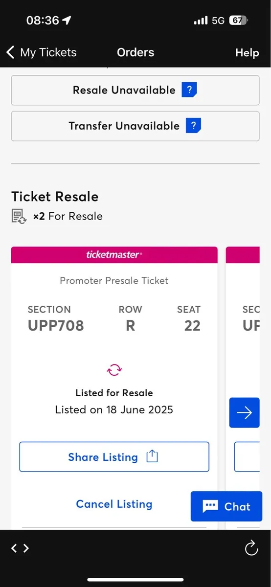 2 Robbie Williams Tickets Croke Park - Image 2