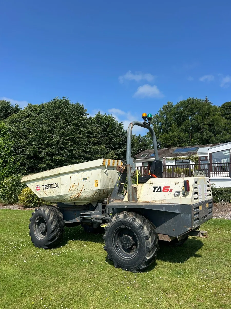 Terex 6 ton swivel dumper - Image 1