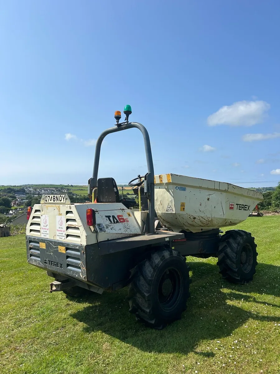 Terex 6 ton swivel dumper - Image 2
