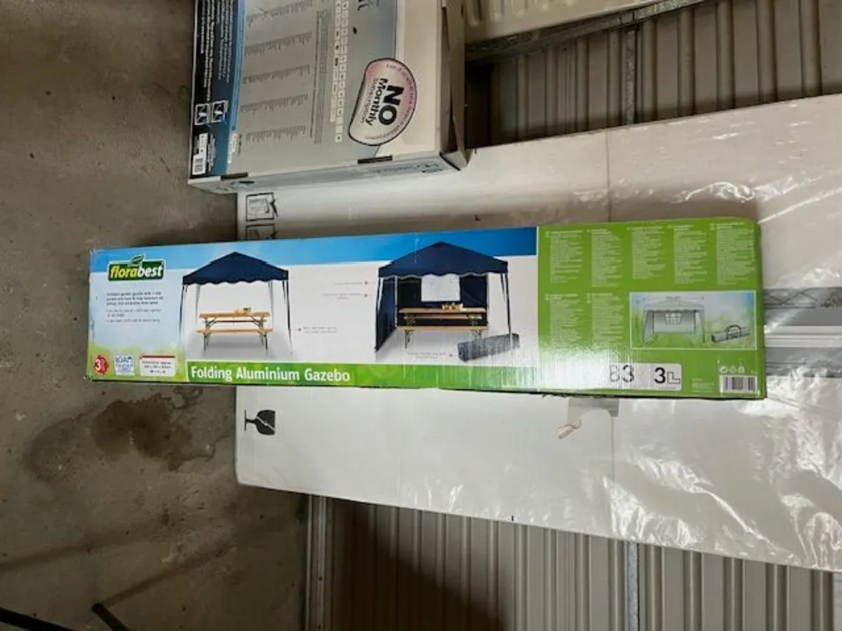 Gazebo, Folding Aluminium - Image 2