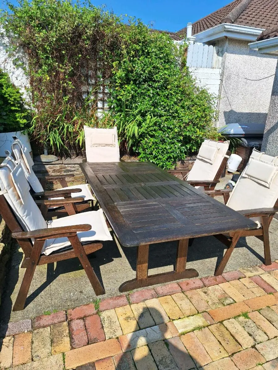 Garden Table and Chairs - Image 1