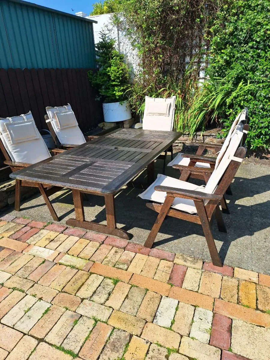 Garden Table and Chairs - Image 2