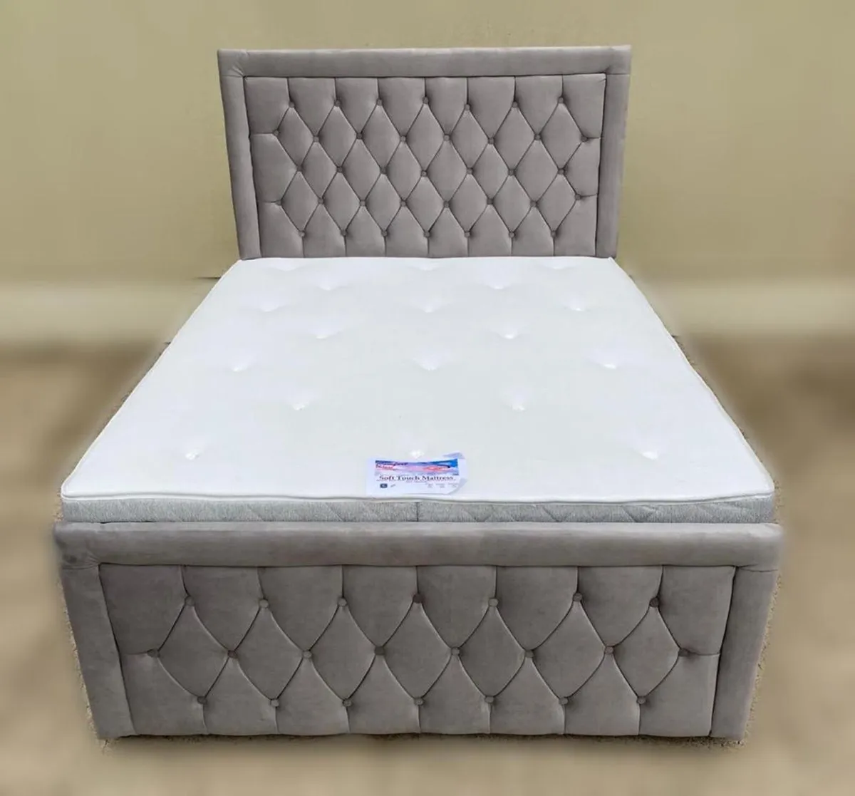 Bumper sandy divan beds and mattress - Image 3