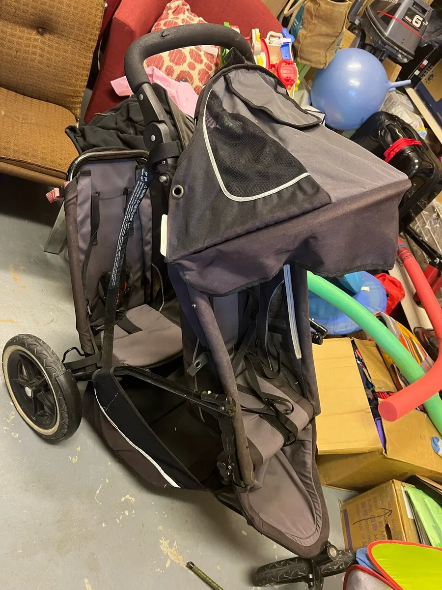 Phil & Teds double buggy - Image 1
