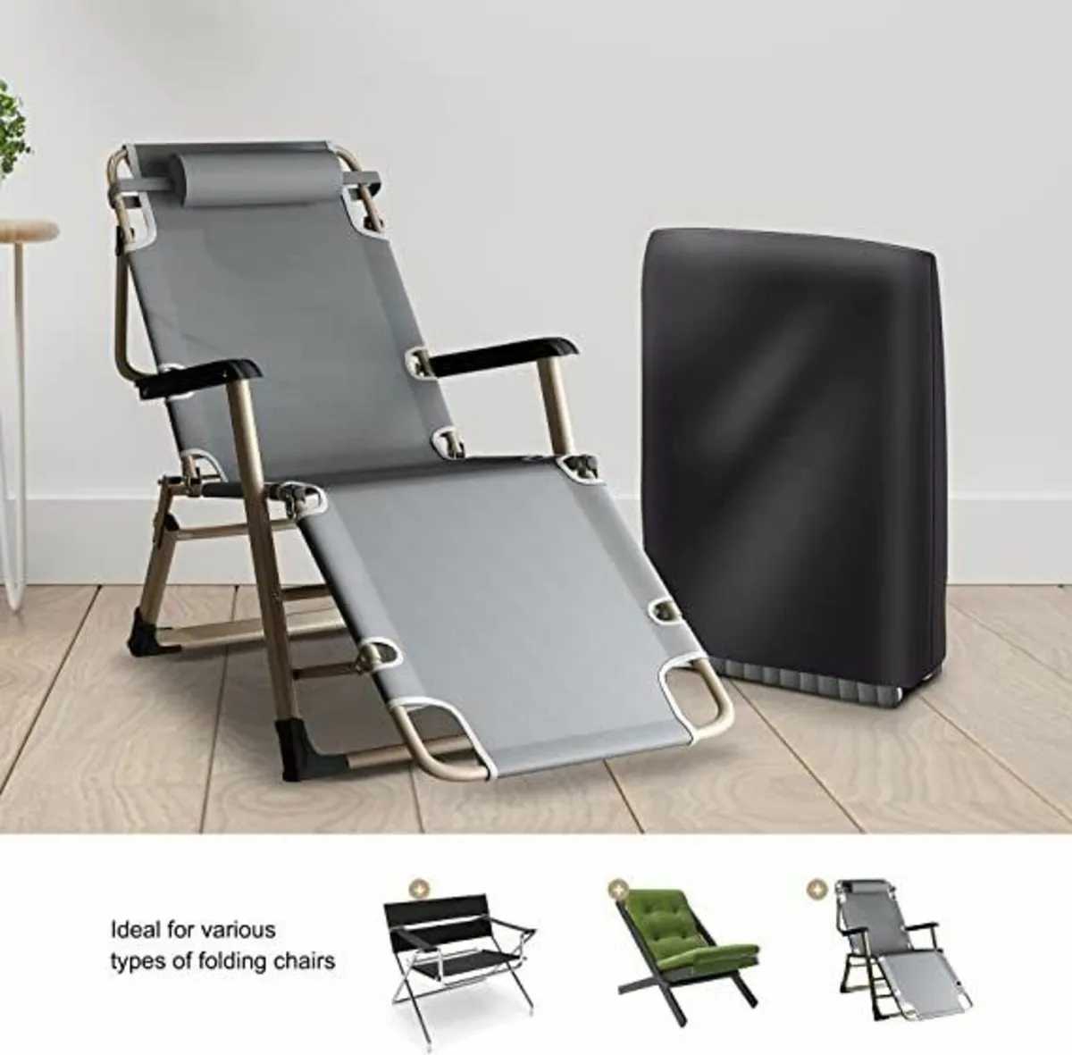 Deck Chair Cover Folding Zero Gravity Use - Image 4