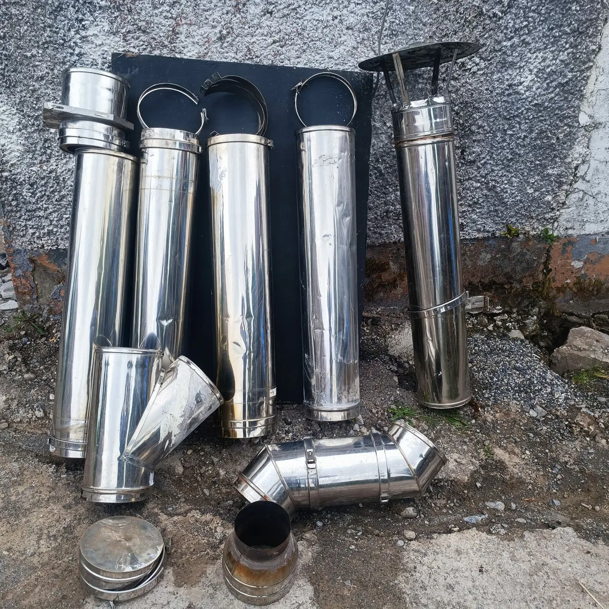 External Twin Wall Flu for Stove - Image 1