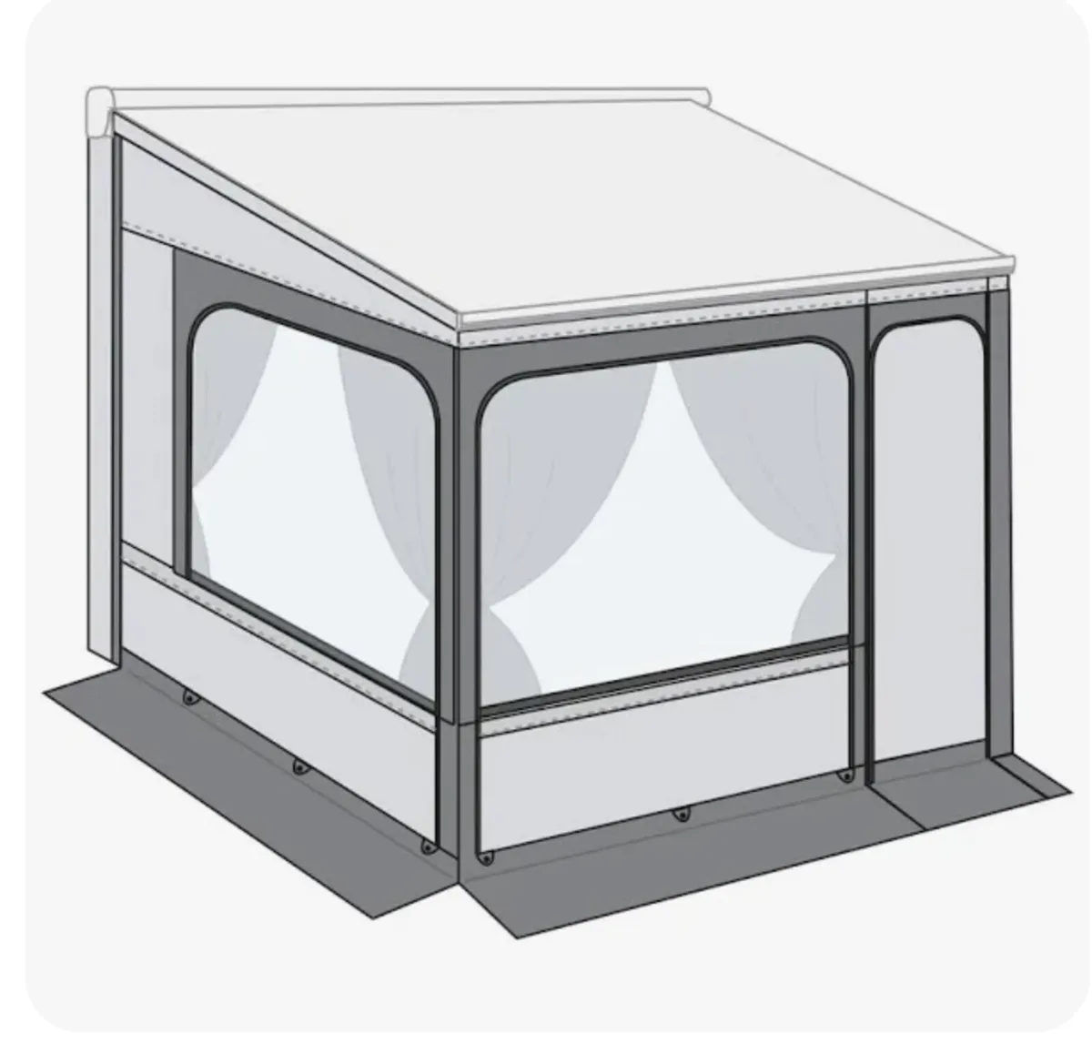 PRIVACY ROOM … for Fiamma F45s awning - Image 2