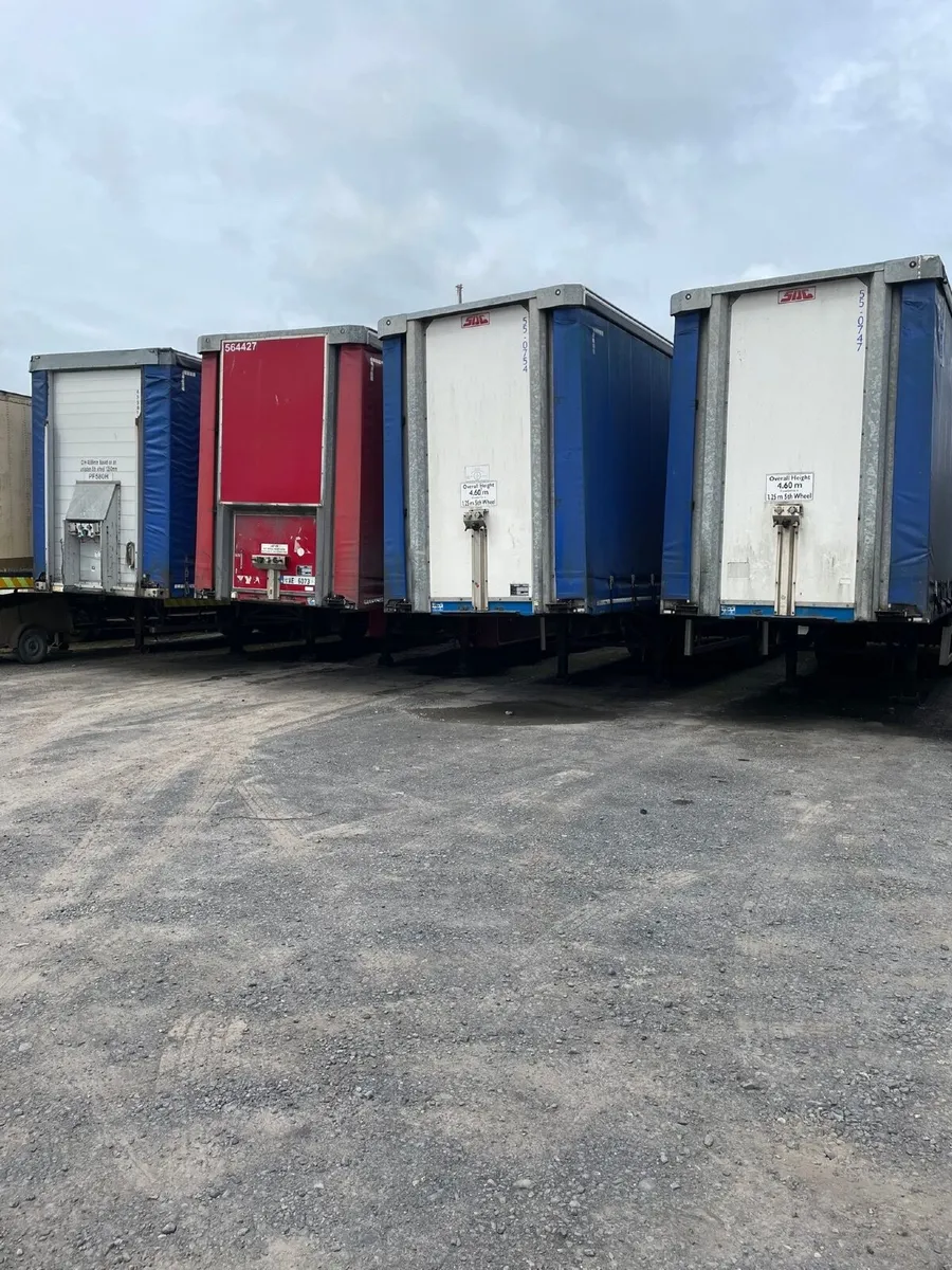 Curtain sided trailers - Image 1