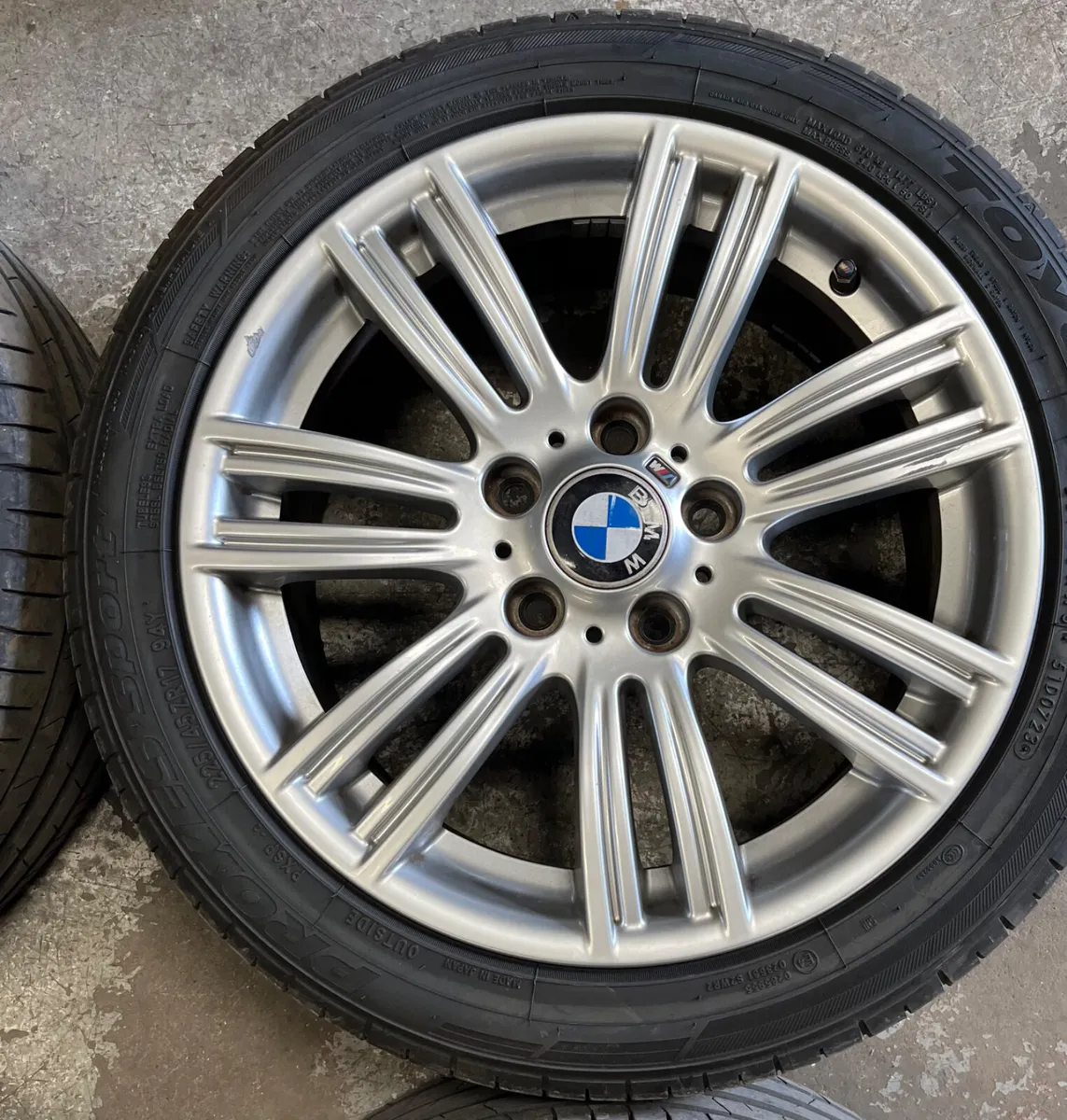 17” BMW 1 Series Staggered Alloys with Tyres - Image 3