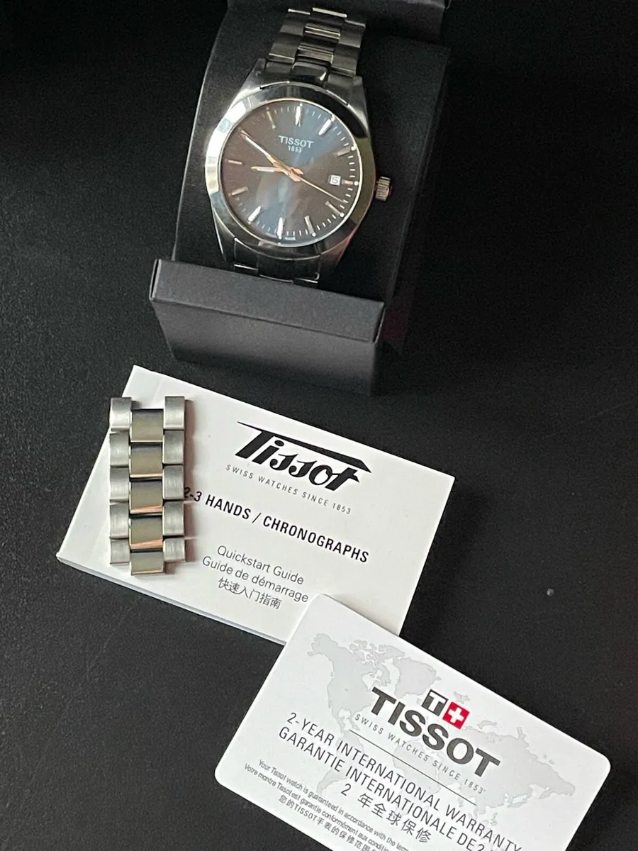 Tissot gentlemen quartz blue dial - Image 3