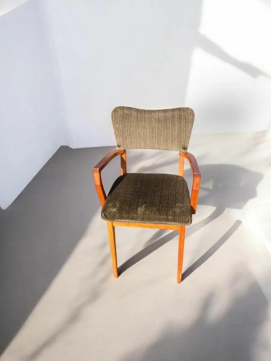 Mid Century Elbow Chair / Carver Chair - Image 3