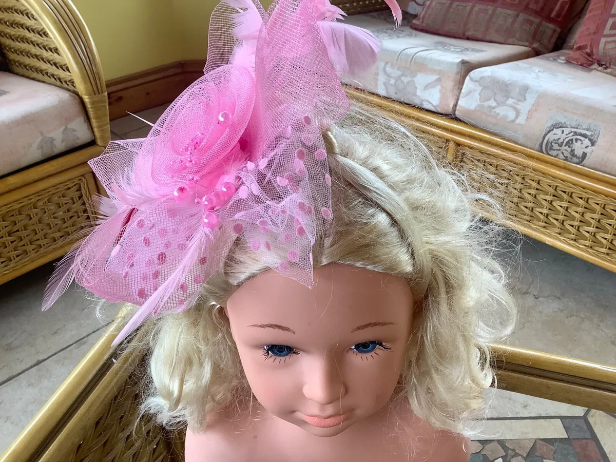 Hair fascinator Can be worn with clip or hairband - Image 4