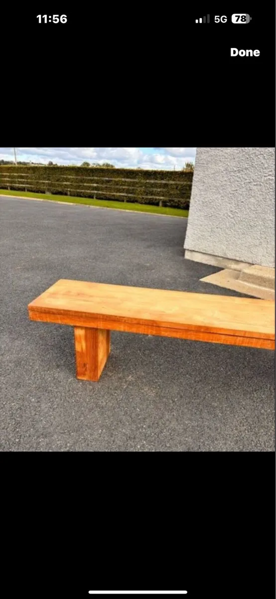 Wooden bench - Image 2