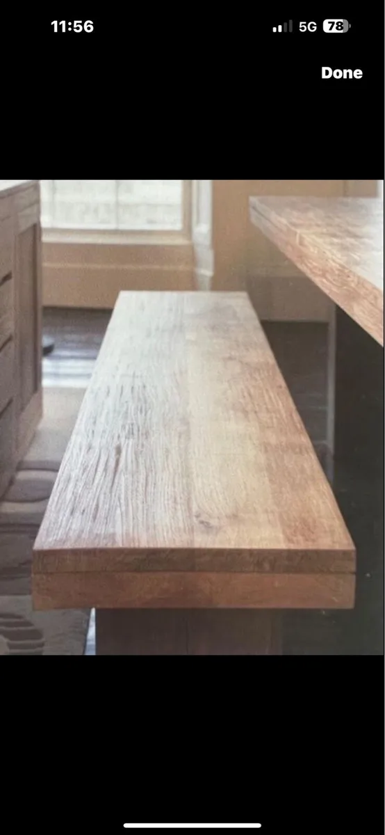 Wooden bench - Image 4