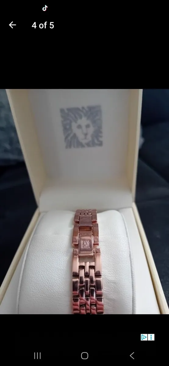 Annie KLEIN Rose Gold watch new with box - Image 3