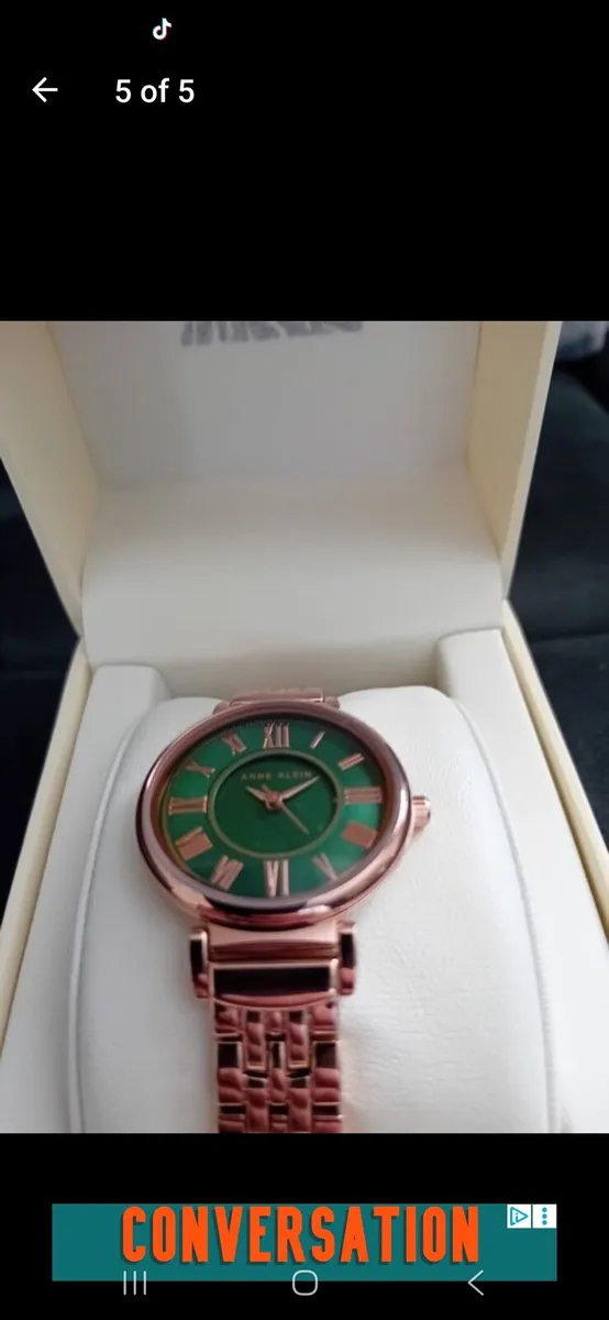 Annie KLEIN Rose Gold watch new with box - Image 4