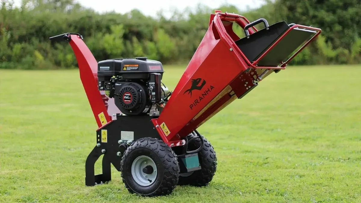 Piranha GSC1500E Wood Chipper electric start - Image 1