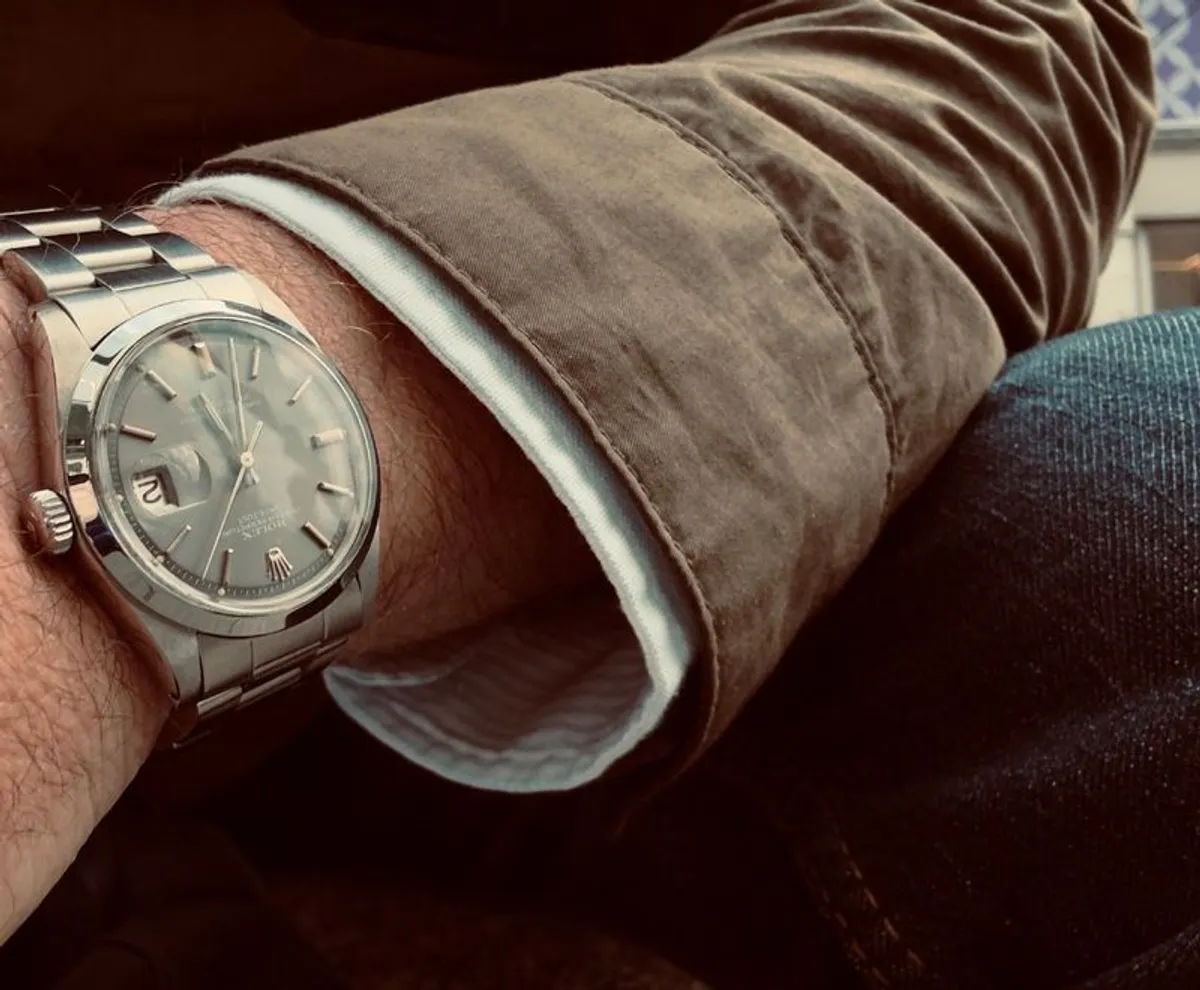 Rolex Datejust 1600 from 1971 - rare grey dial - Image 3