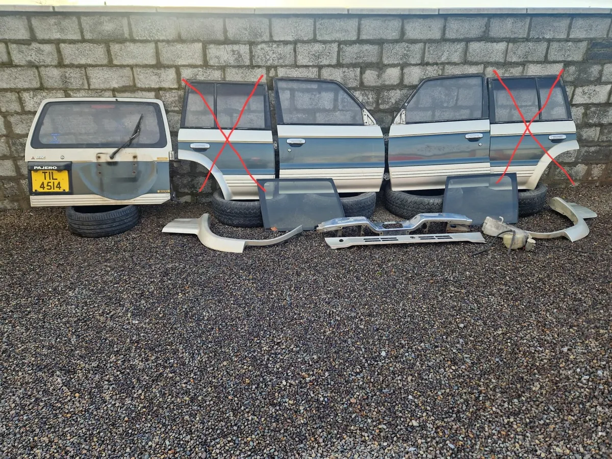 Mitsubishi Pajero Mk2 Parts - Image 2