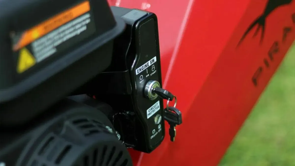 Piranha GSC1500E Wood Chipper electric start - Image 4