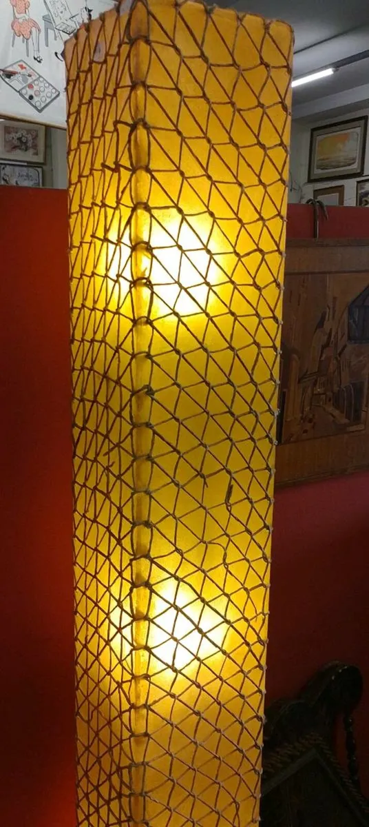 Mid Century Hide Floor Lamp - Image 2