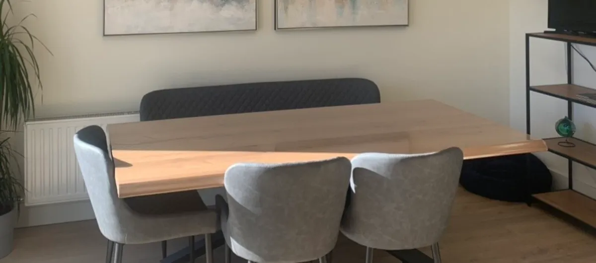 Oak Dining Table Top (without legs) - Image 2