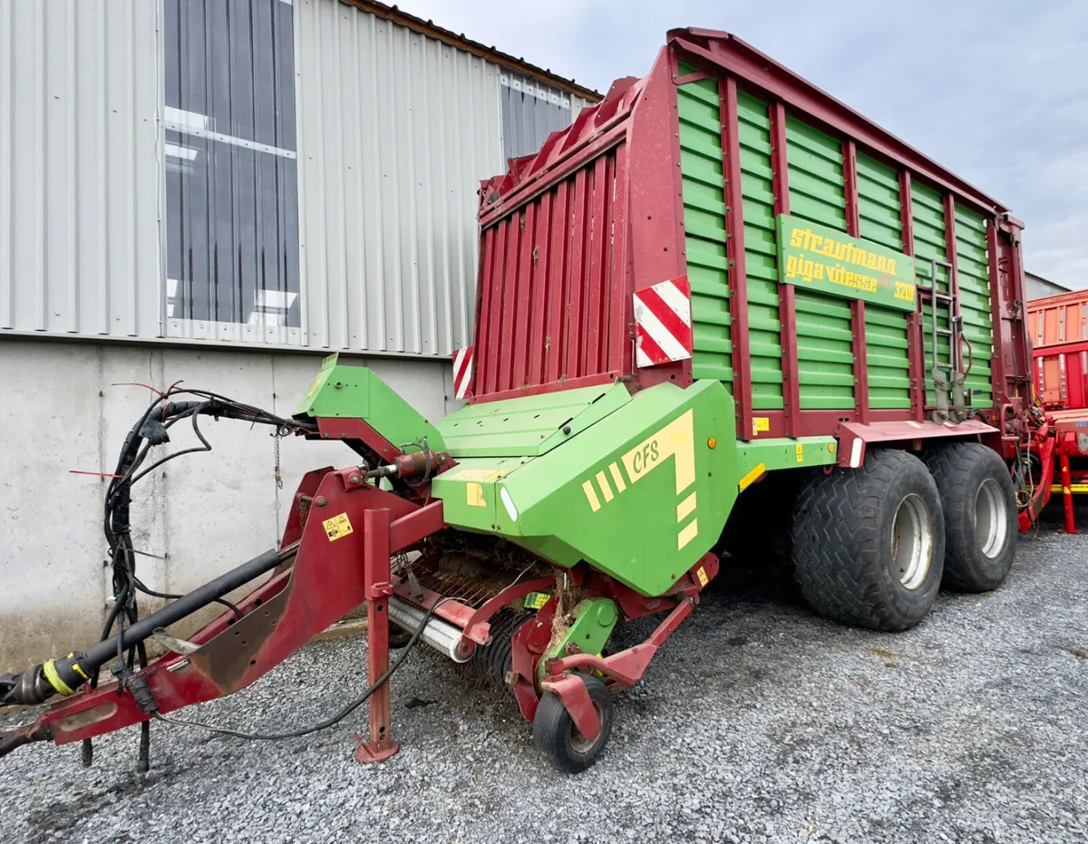 Strautmann silage wagon