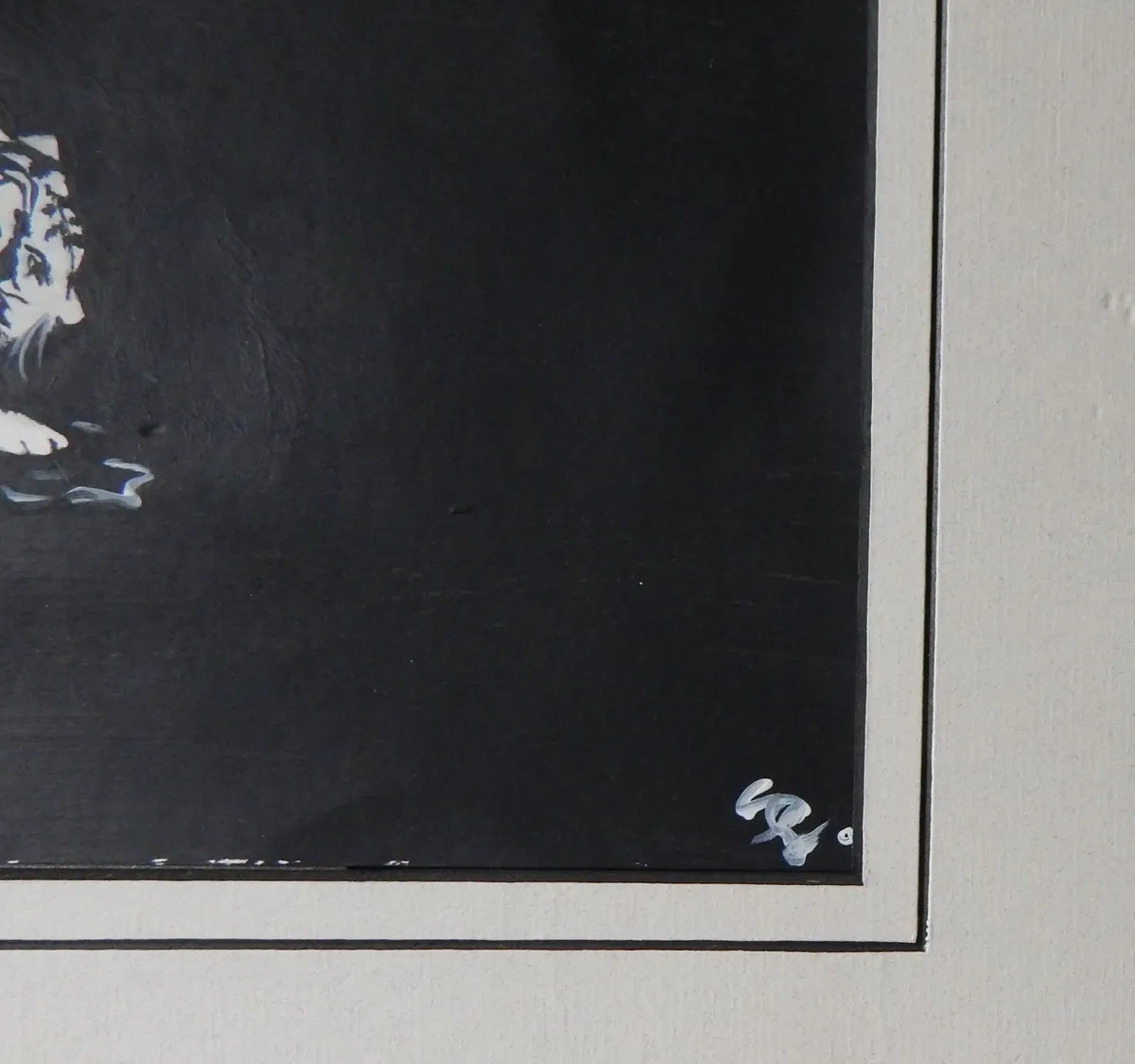 Signed Painting on Art Paper - Image 2