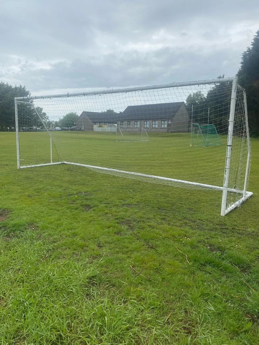Set(2 goals) of full size soccer goals