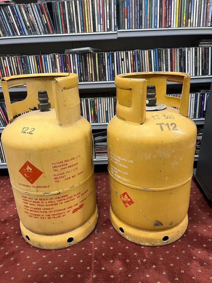 DeVielle Gas Heater + 2 Gas Tanks - Image 3