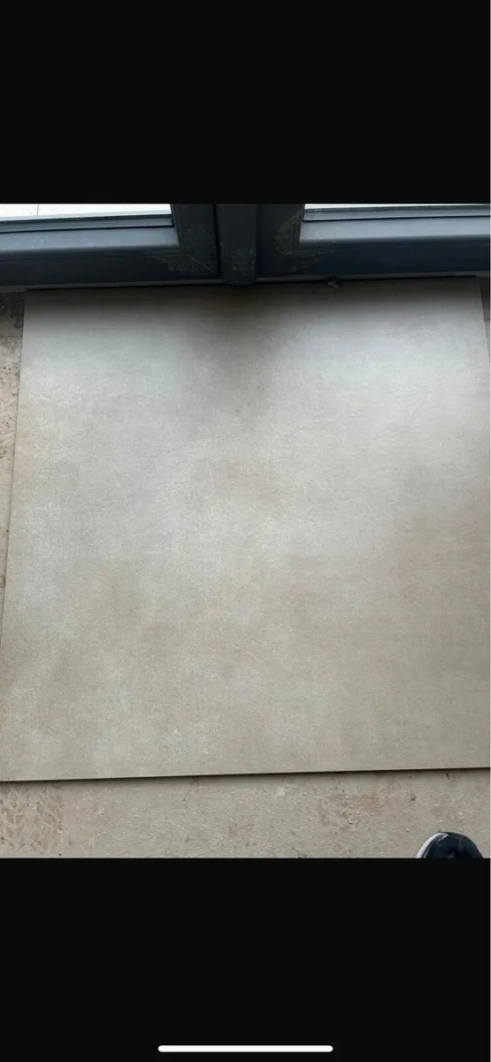 90x90 Taupe tiles - Image 1