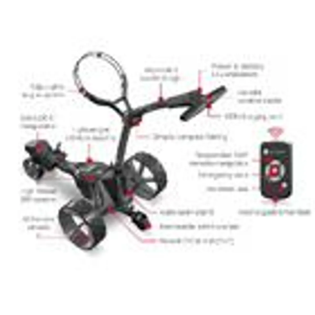 Motocaddy ME remote and FREE club series bag - Image 1