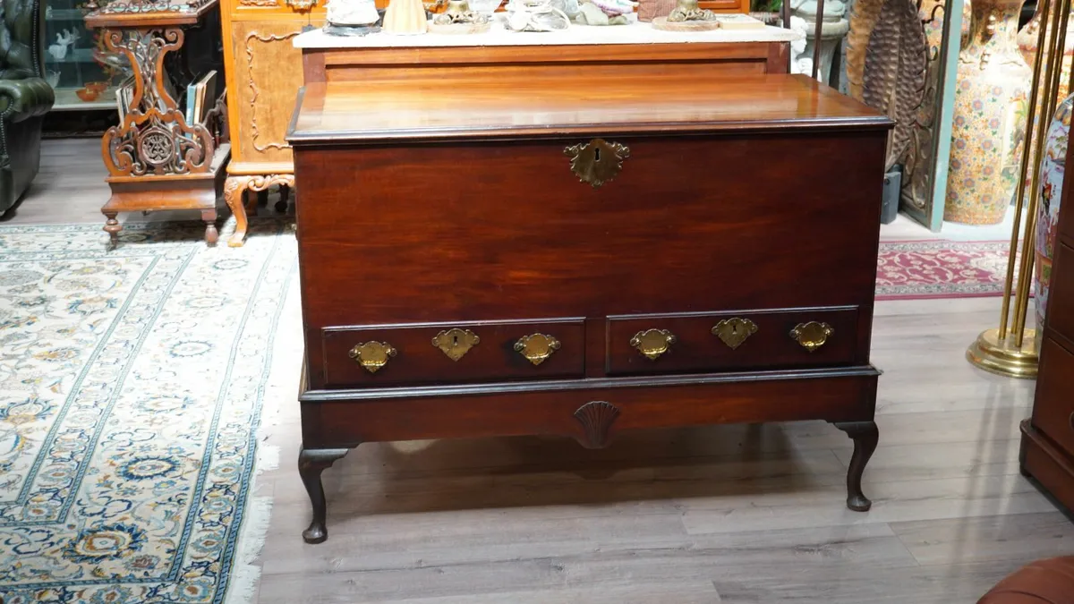 Irish Mahogany Silver Chest – Mid 18th Century - Image 1
