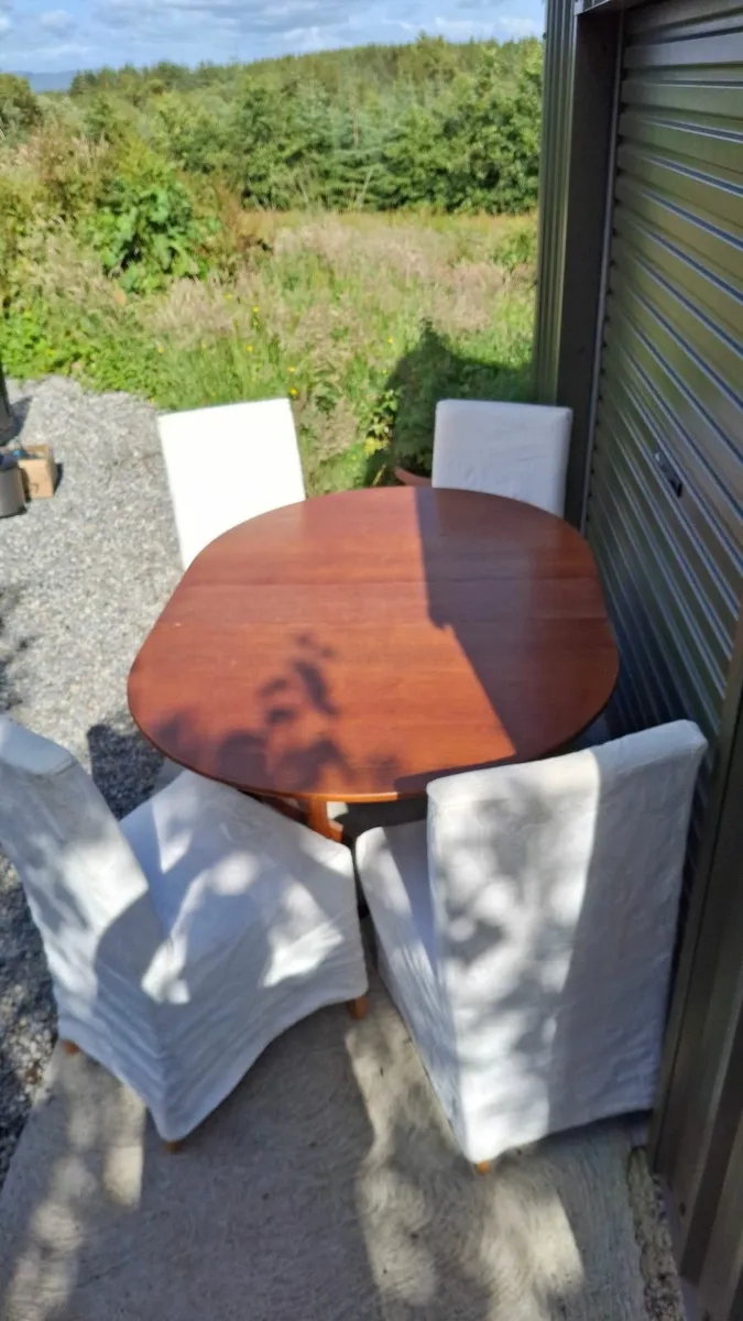 Dining Table and 4 Chairs - Image 3