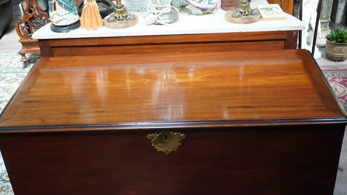 Irish Mahogany Silver Chest – Mid 18th Century - Image 4