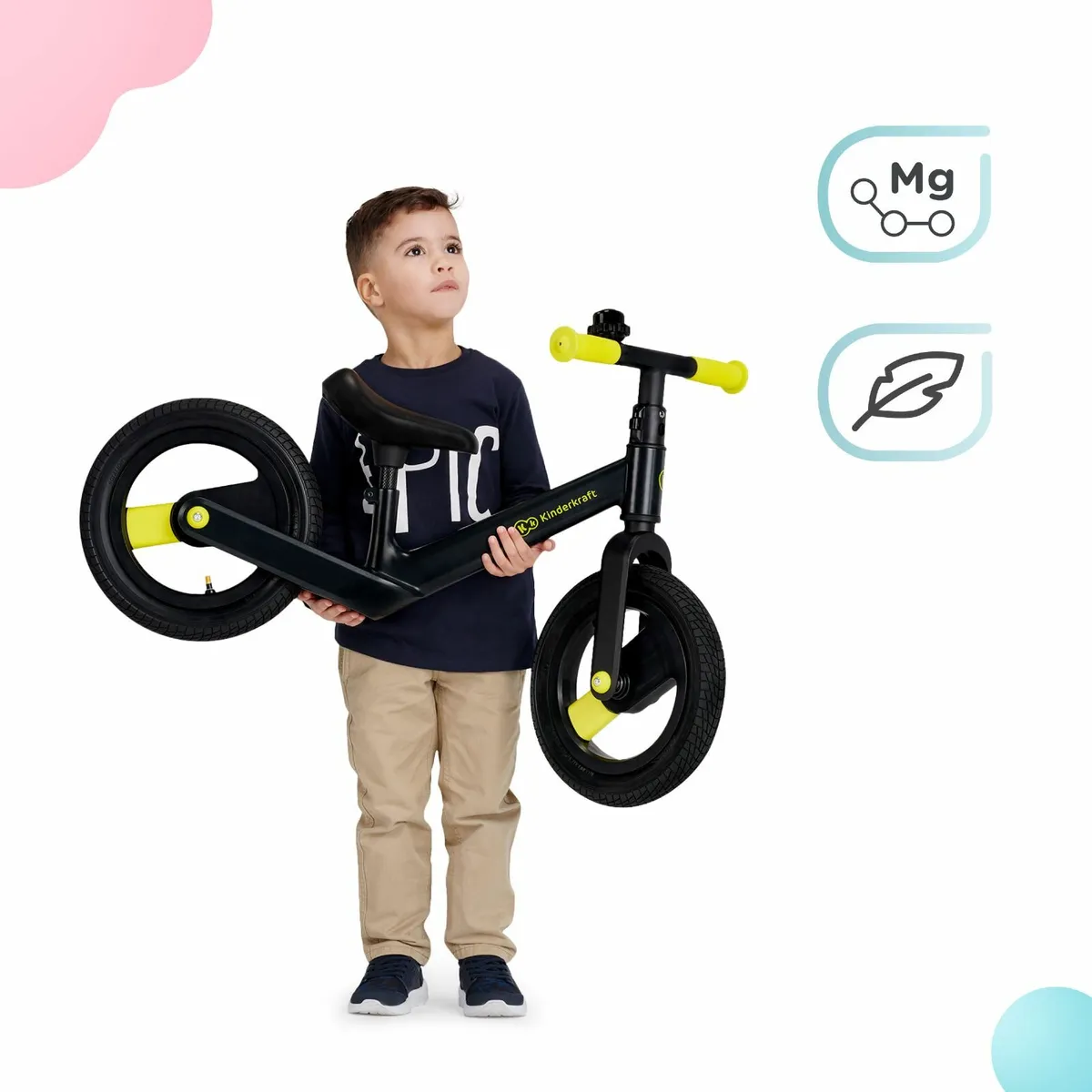 GOSWIFT Balance Bike Kinderkraft Kids Bicycle - Image 2