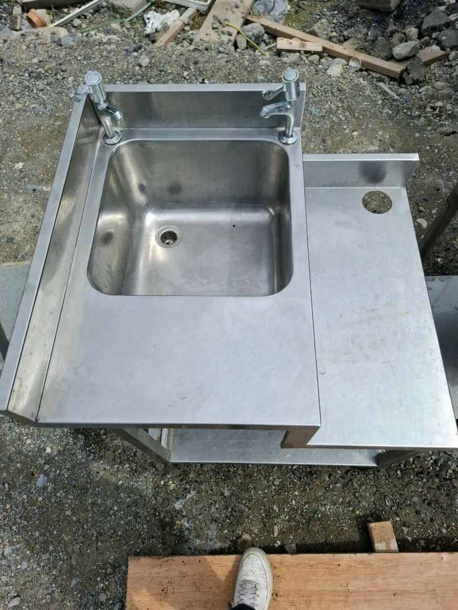 Stainless steel sink unit - Image 2