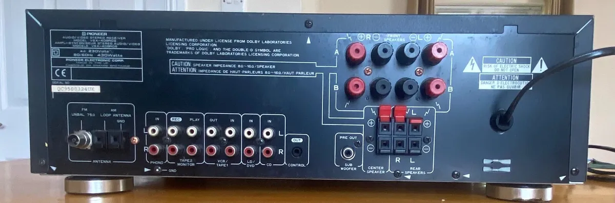 Pioneer Stereo Receiver - Image 2