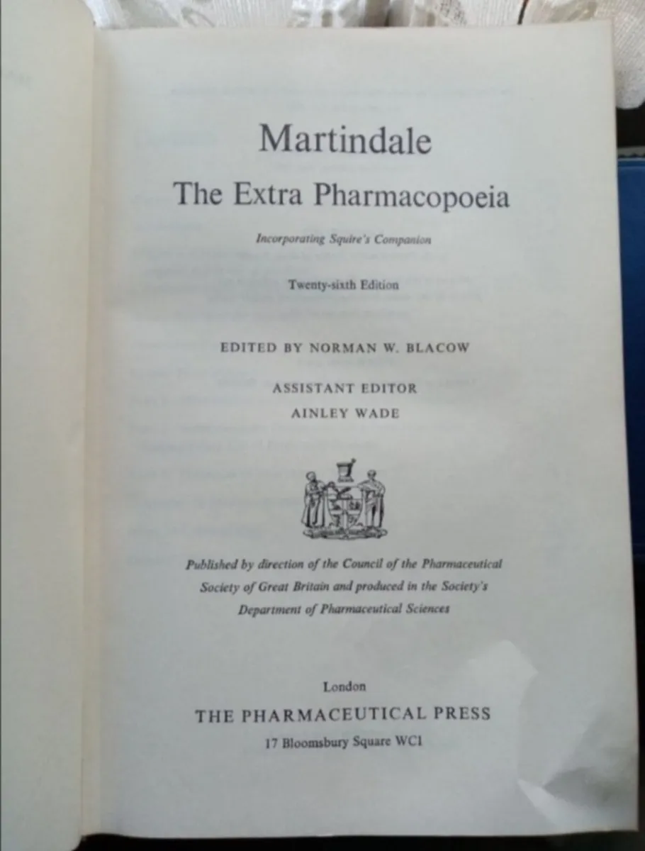 Vintage Pharmaceutical Book - Image 3