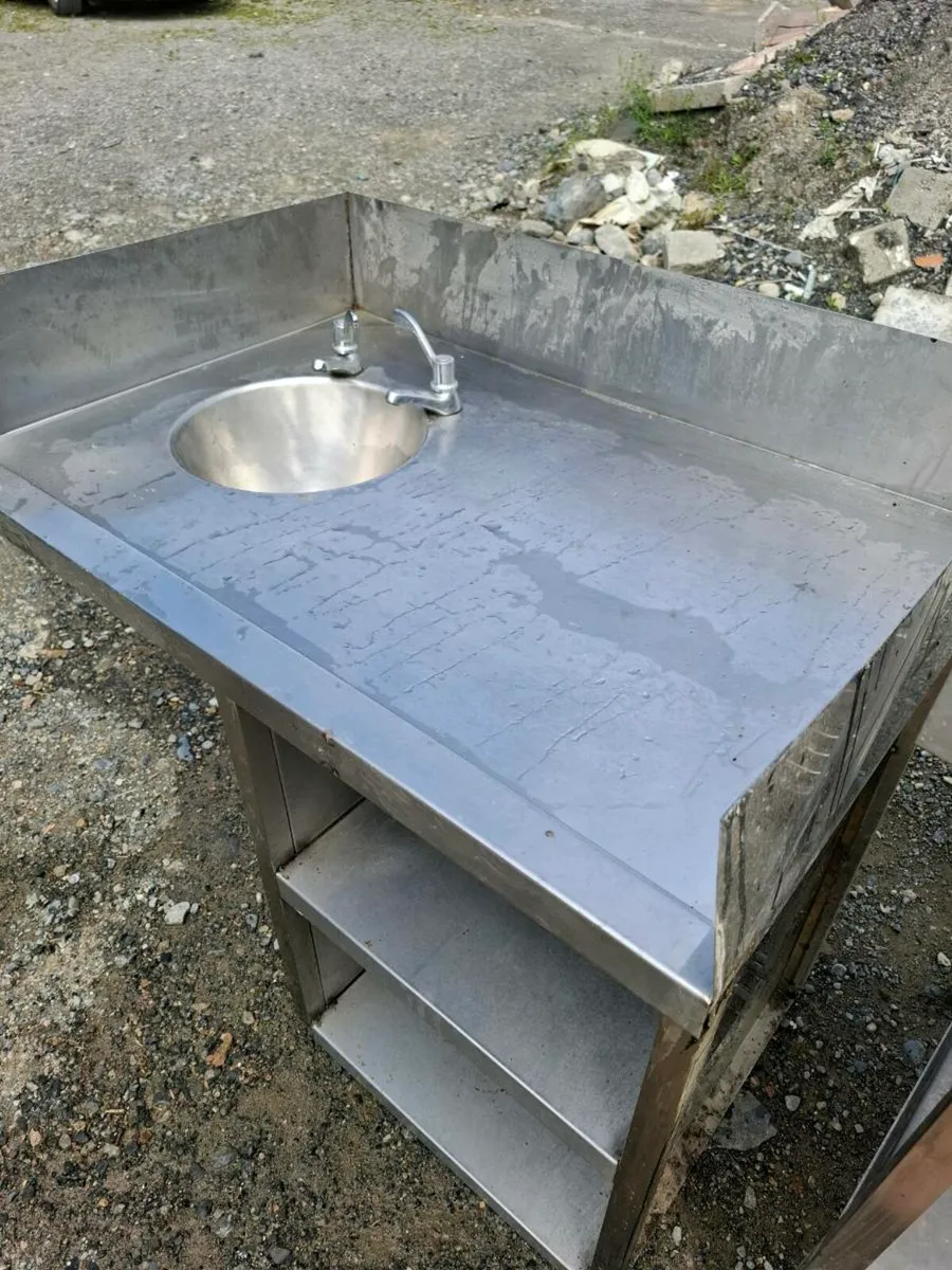 Stainless steel sink unit - Image 2