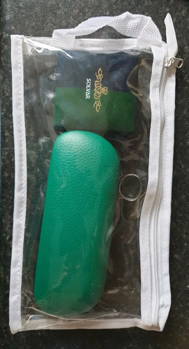 Clear Zip Pouches x 7 - Image 1