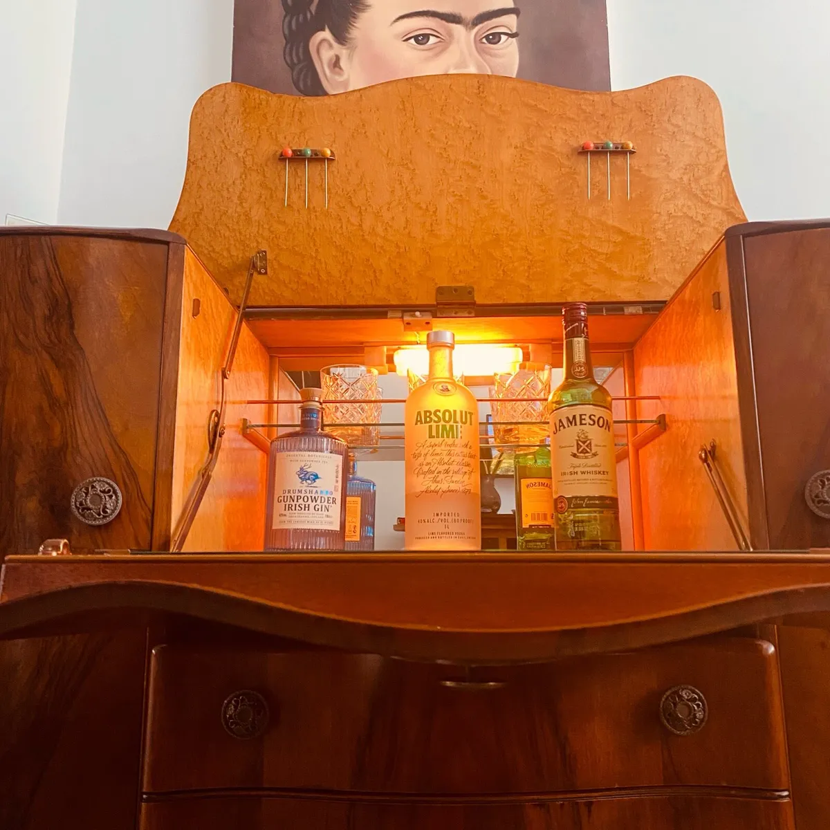 Art Deco Cocktail Cabinet - Image 2