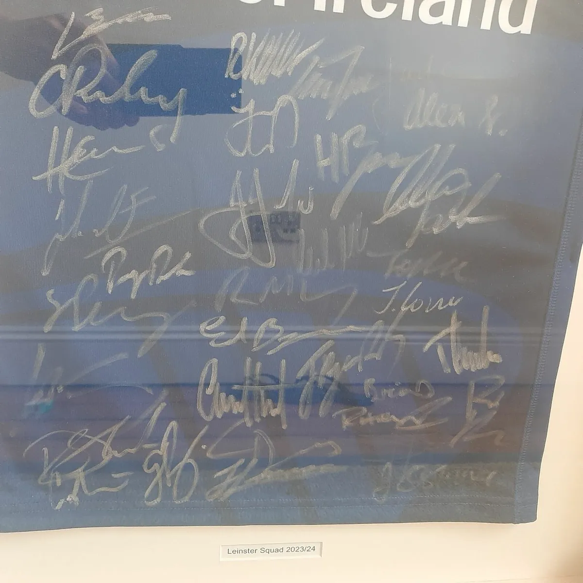Signed Leinster Jersey - Image 2