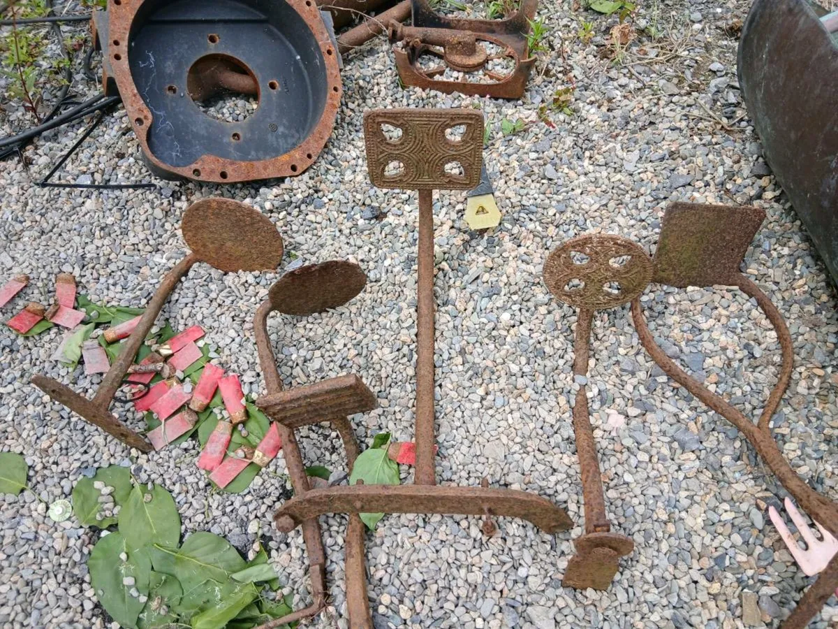 Antique trap carriage steps - Image 1